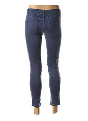 Pantalon trei sferturi elasticitate talie joasă albastru CLOSED femeie
