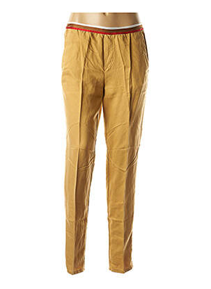 Pantalon 7/8 talie elastică bej CHLOÉ STORA femeie