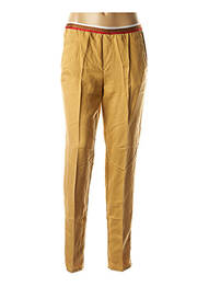 Pantalon 7/8 talie elastică bej CHLOÉ STORA femeie