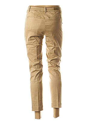 Pantalon 7/8 elasticitate mărime normală bej JANE BLUE femeie
