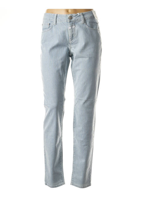 Pantalon slim albastru CLOSED femeie