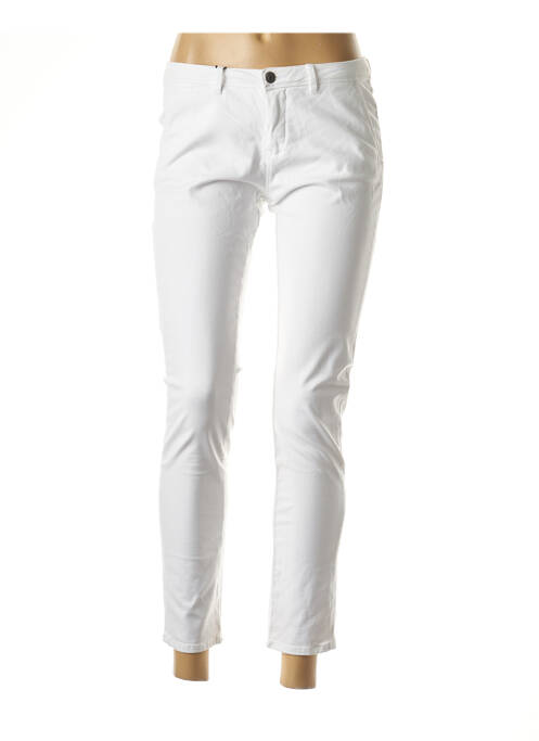 Pantalon 7/8 alb SCHOOL RAG femeie