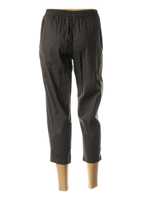 Pantalon trei sferturi maro ELEMENTE CLEMENTE femeie