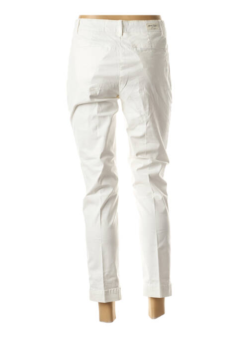 Pantalon 7/8 alb JANE BLUE femeie