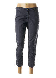 Pantalon 7/8 croială tip țigaretă talie joasă albastru MASON'S femeie