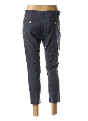 Pantalon 7/8 croială tip țigaretă talie joasă albastru MASON'S femeie