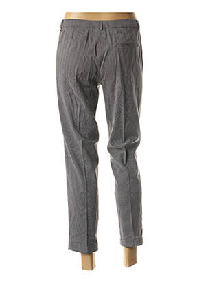 Pantalon 7/8 croială tip țigaretă talie joasă negru I BLUES femeie