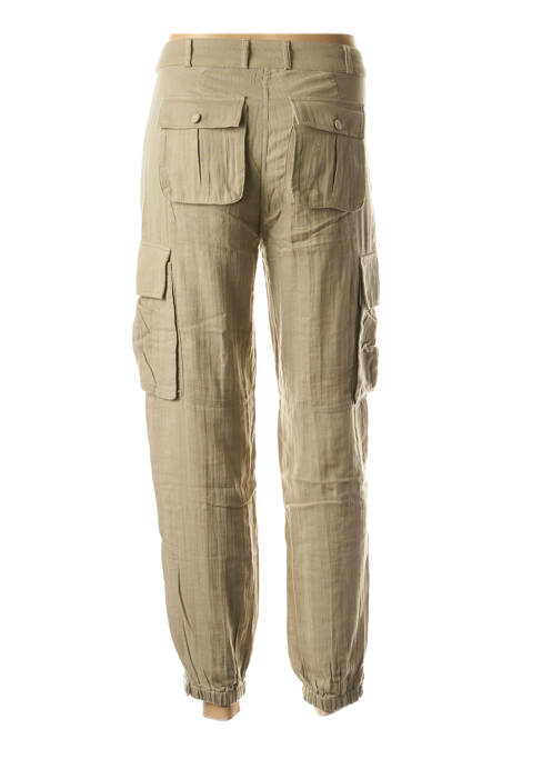 Pantalon drept verde SCHOOL RAG femeie