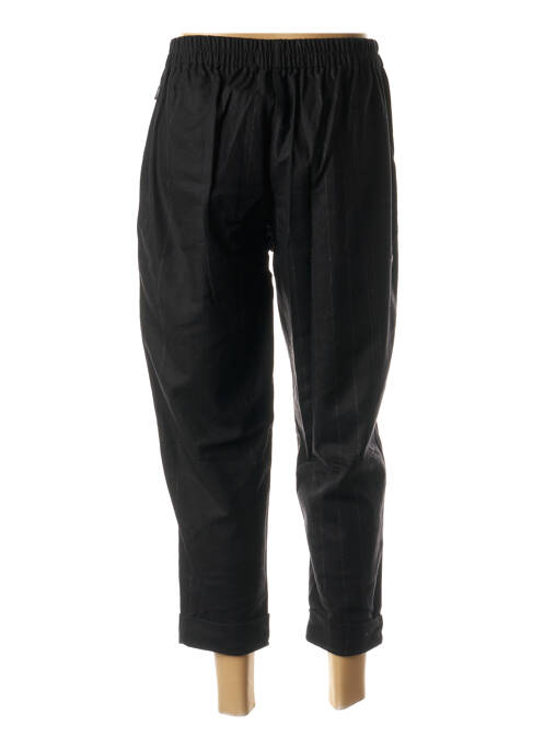 Pantalon trei sferturi negru ELEMENTE CLEMENTE femeie