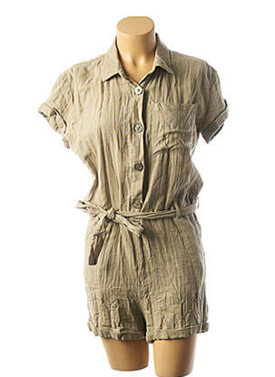 Salopetă scurtă verde SCHOOL RAG femeie