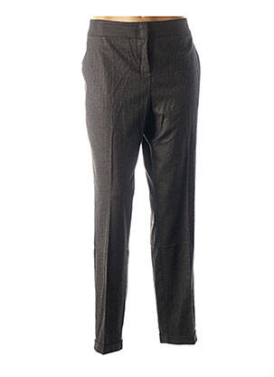 Pantalon drept elasticitate gri PENNYBLACK femeie