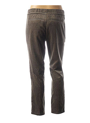 Pantalon 7/8 talie elastică verde CLOSED femeie
