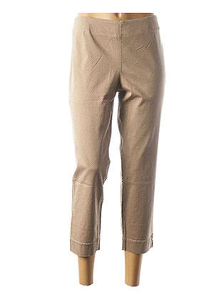 Pantalon trei sferturi bej ELEMENTE CLEMENTE femeie