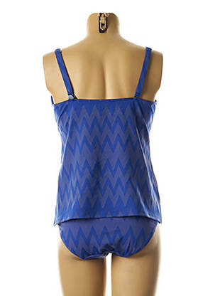 Tankini imprimeu fantezie albastru PRIMADONNA femeie