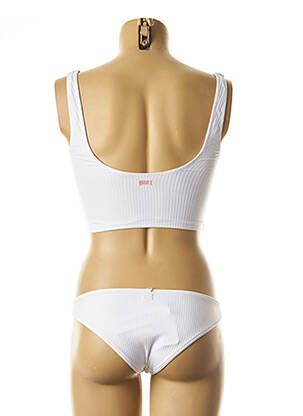 Tankini bretele elastice alb BANANA MOON femeie