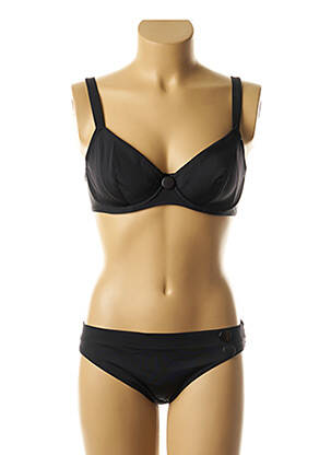 Costum de baie din două piese elasticitate negru SIMONE PERELE femeie