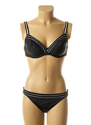 Costum de baie din două piese elasticitate negru LISE CHARMEL femeie
