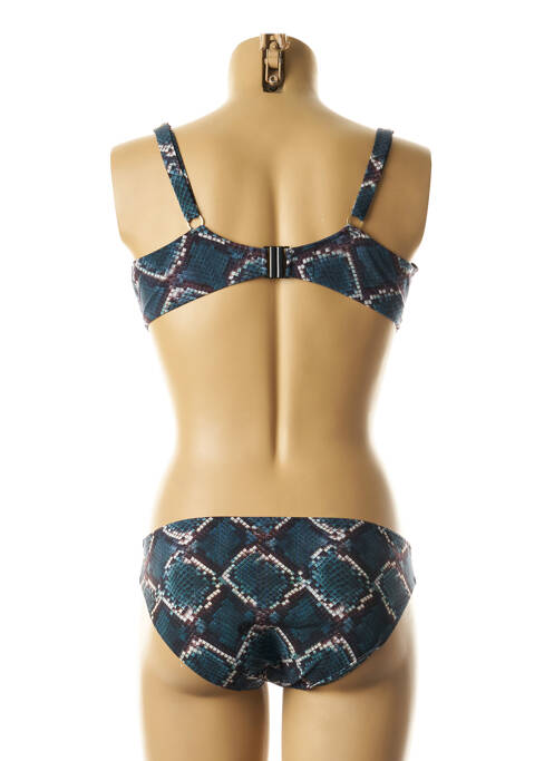 Costum de baie din două piese albastru CHANTELLE femeie