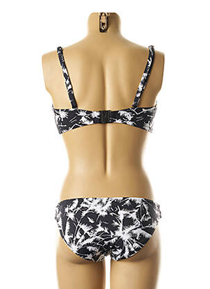 Costum de baie din două piese elasticitate negru FREYA femeie