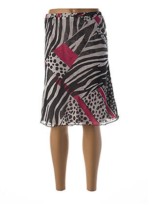 Fustă midi negru GUY DUBOUIS femeie