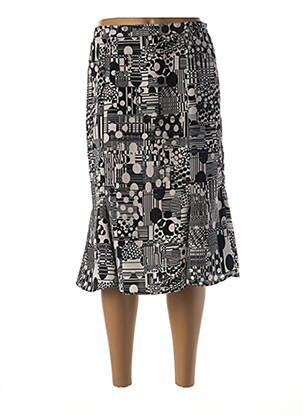 Fustă midi negru GUY DUBOUIS femeie