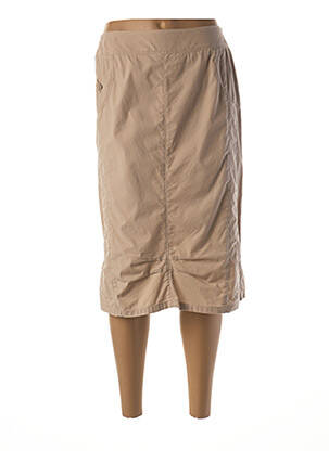 Fustă midi bej GUY DUBOUIS femeie