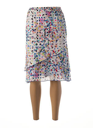 Fustă midi albastru GUY DUBOUIS femeie