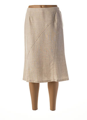 Fustă midi gri GUY DUBOUIS femeie