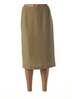 Fustă midi verde GUY DUBOUIS femeie