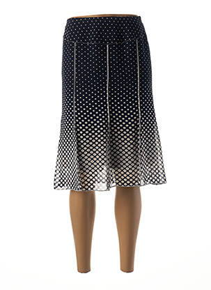 Fustă midi albastru GUY DUBOUIS femeie