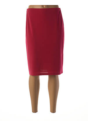 Fustă midi roșu MERI & ESCA femeie