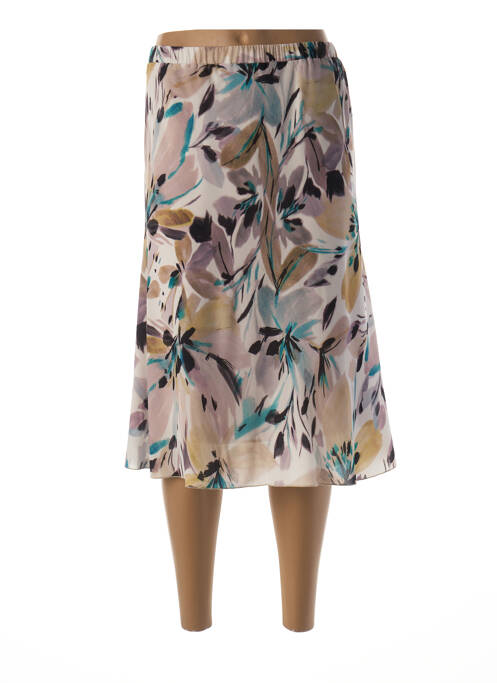 Fustă midi bej GUY DUBOUIS femeie