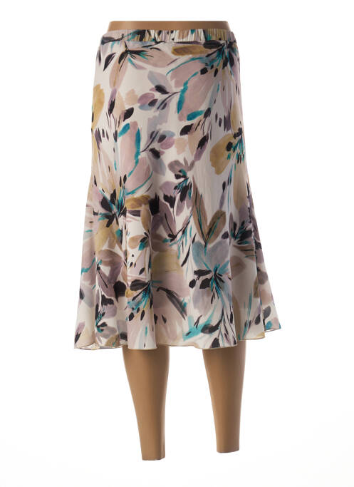 Fustă midi bej GUY DUBOUIS femeie