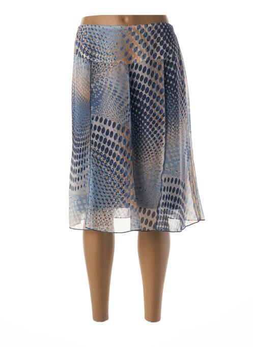 Fustă midi albastru GUY DUBOUIS femeie