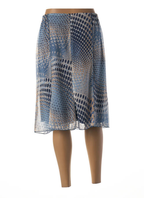 Fustă midi albastru GUY DUBOUIS femeie