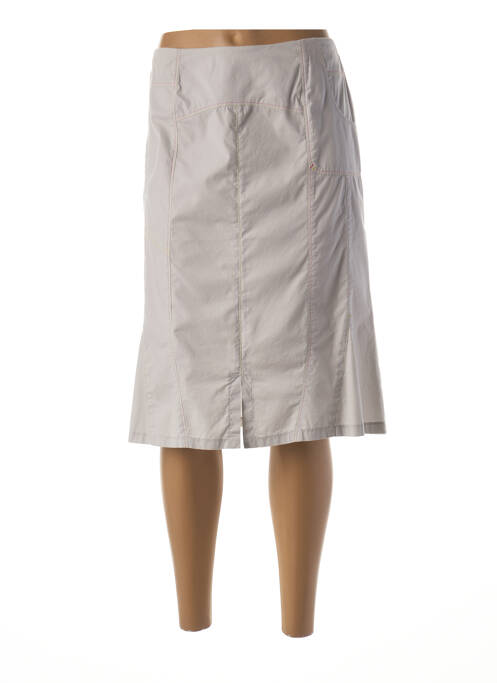 Fustă midi gri GUY DUBOUIS femeie