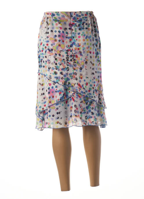 Fustă midi albastru GUY DUBOUIS femeie