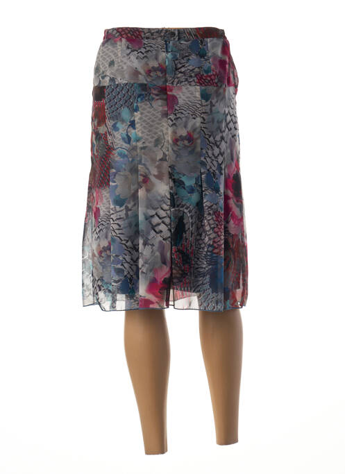 Fustă midi albastru GUY DUBOUIS femeie