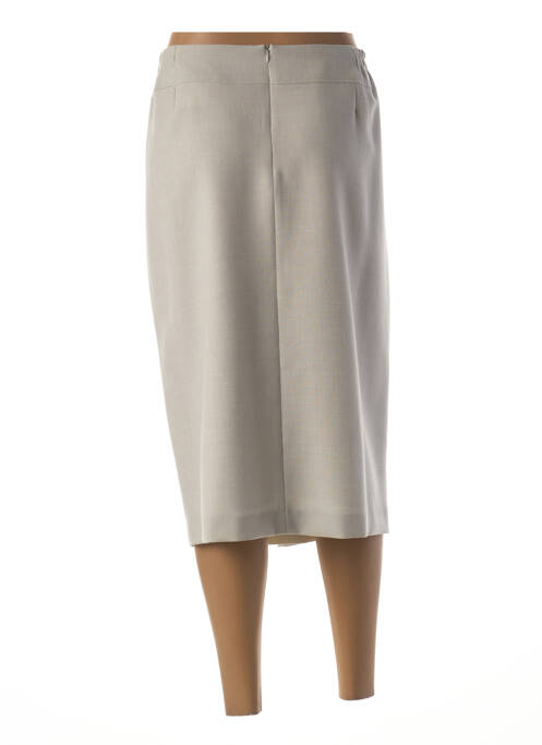 Fustă midi gri GUY DUBOUIS femeie