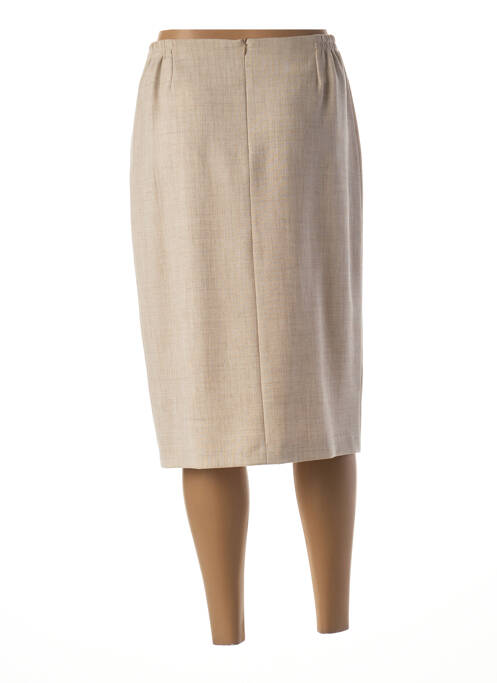 Fustă midi bej GUY DUBOUIS femeie