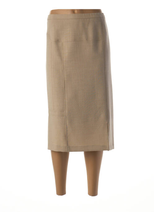 Fustă midi bej GUY DUBOUIS femeie