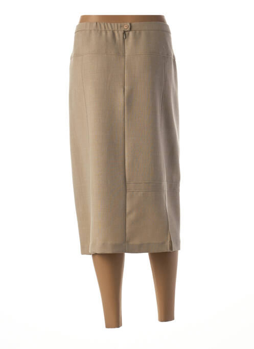 Fustă midi bej GUY DUBOUIS femeie