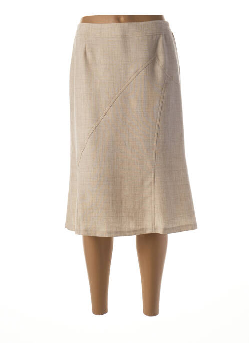 Fustă midi gri GUY DUBOUIS femeie