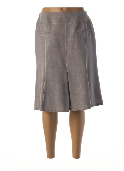 Fustă midi gri FRANCE RIVOIRE femeie