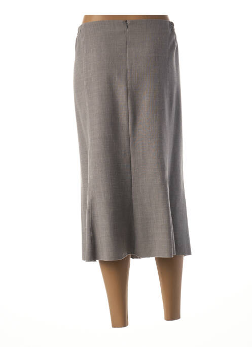 Fustă midi maro FRANCE RIVOIRE femeie