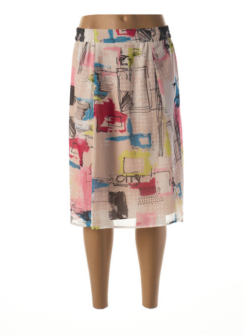 Fustă midi roz GUY DUBOUIS femeie