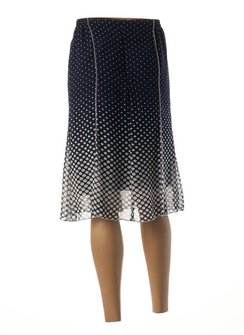 Fustă midi albastru GUY DUBOUIS femeie