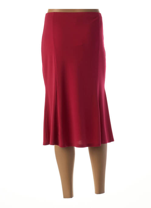 Fustă midi roșu MERI & ESCA femeie