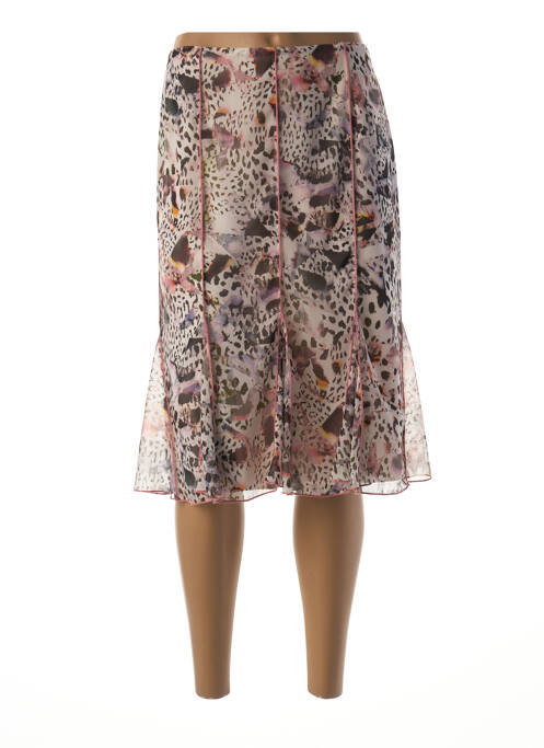 Fustă midi roz GUY DUBOUIS femeie