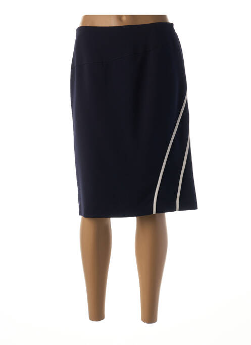 Fustă midi albastru GUY DUBOUIS femeie